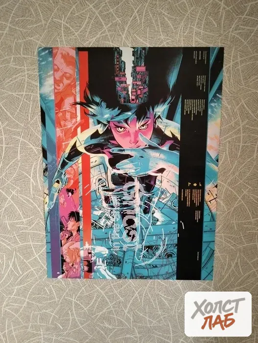 Постер Ghost in the Shell на холсте